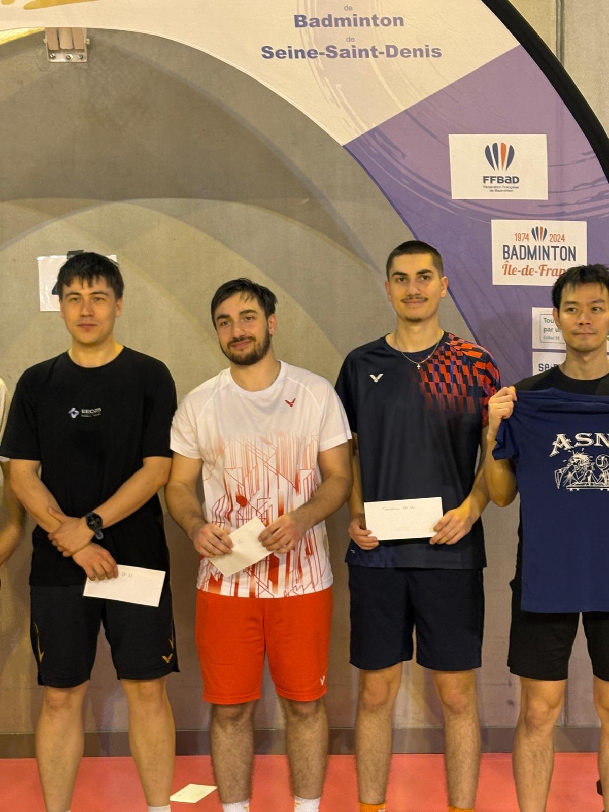 Une saison riche en compétitions et en podiums pour les joueurs du VSBAD