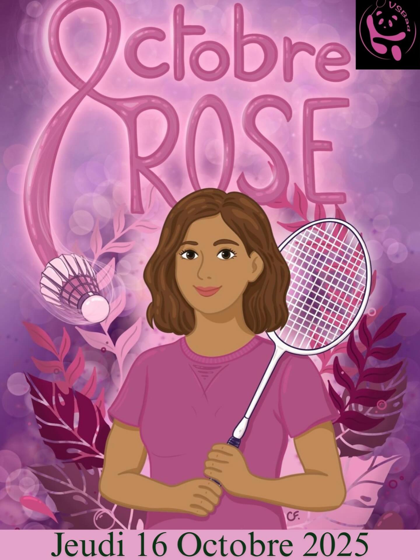 🎀 Octobre Rose x VSBAD : une soirée badminton solidaire !